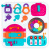 Игрушка Бизиборд интерактивная Auby 40739